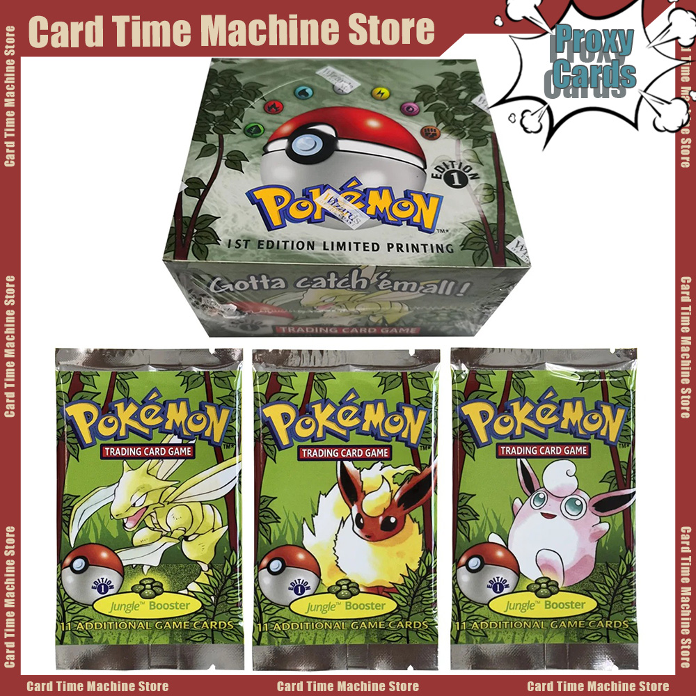 Board Game Japan - Karty Pokémon Pierwsza Edycja Jungle Booster