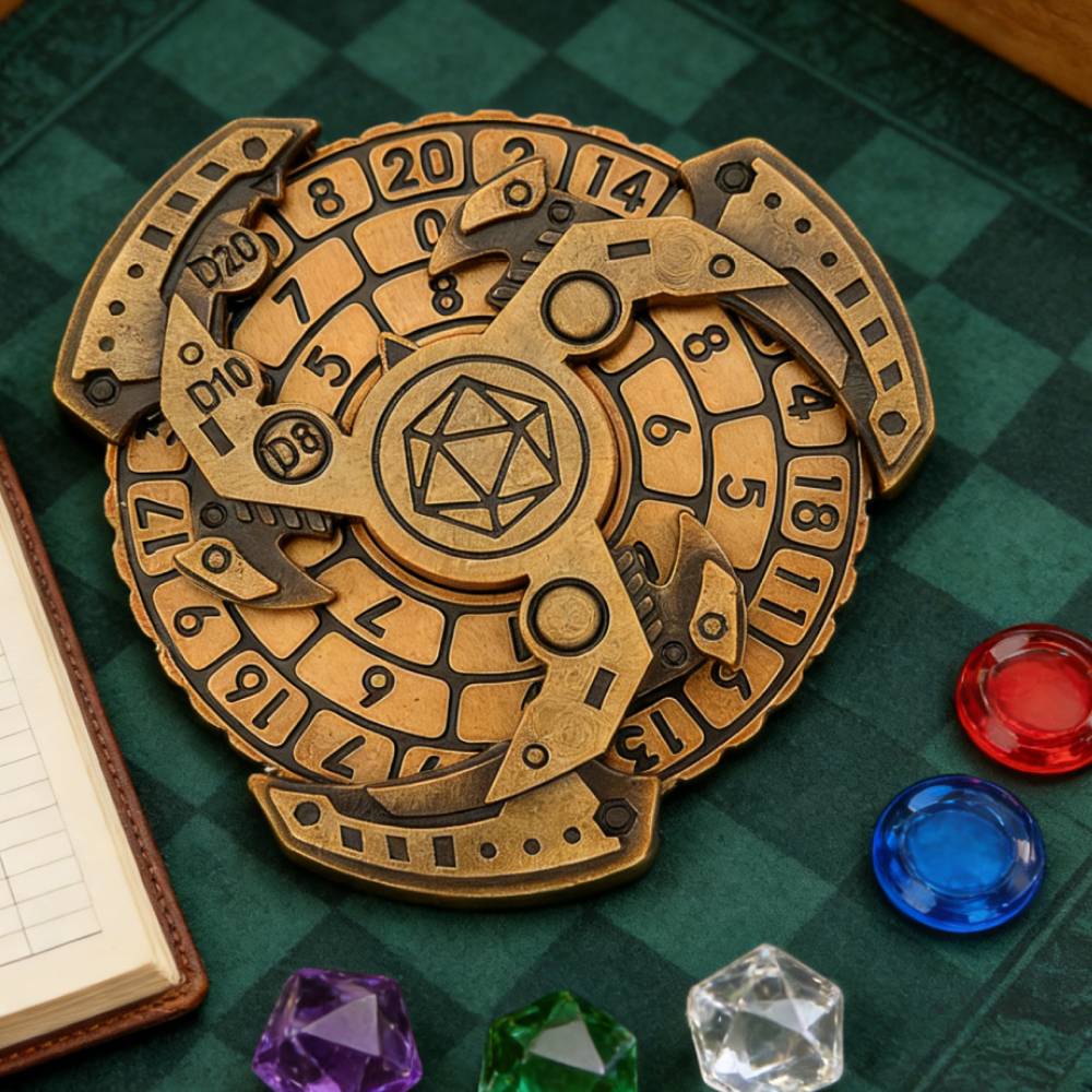 Board Game Dungeons And Dragons - Zestaw kości gyro D&D, 7 w