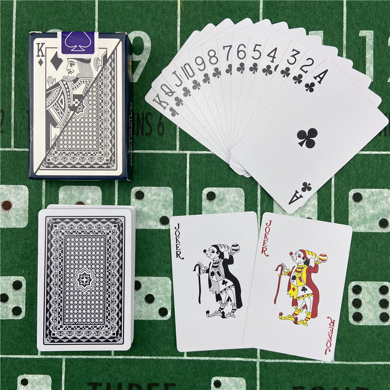 Board Game Hotel - Wytrzymałe karty do pokera 1 talia