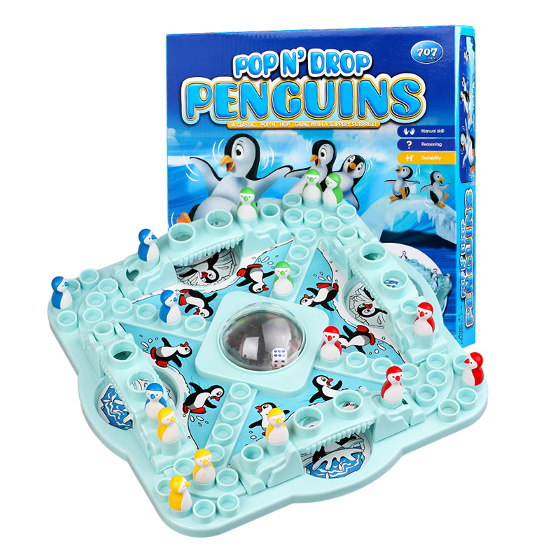 Board Game Quoridor - Gra imprezowa Pingwin Szachy Gra planszowa