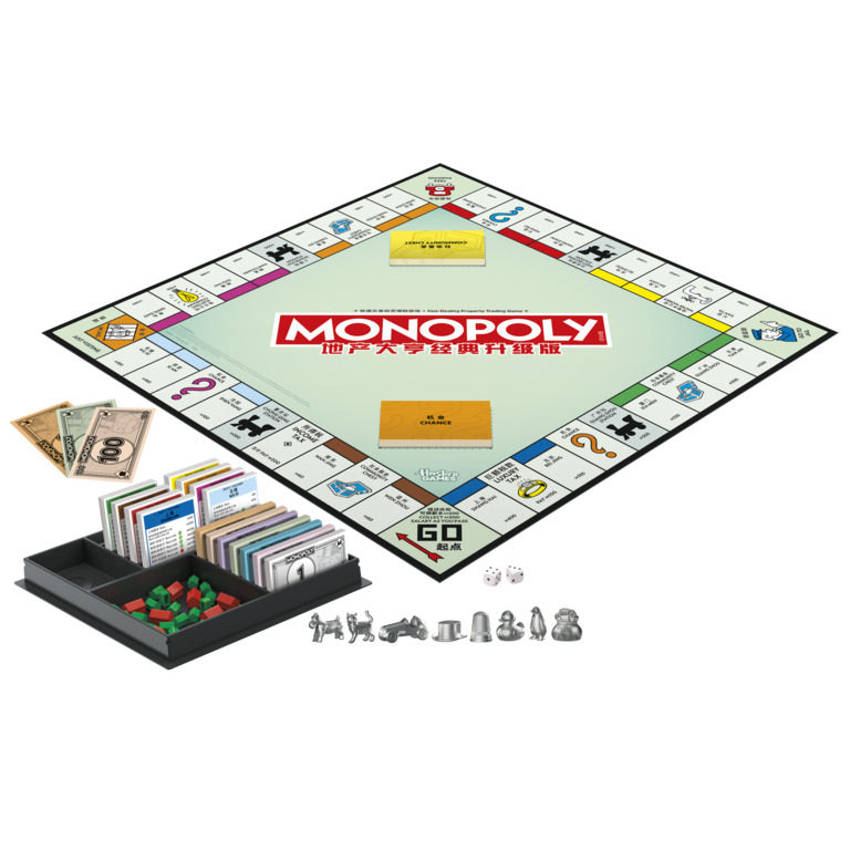Hasbro Game Monopoly - Gra planszowa Hasbro Monopoly dla 2-6
