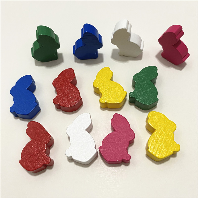 Board Game Quoridor - 12 sztuk/zestaw drewniane szachy królika akcesoria
