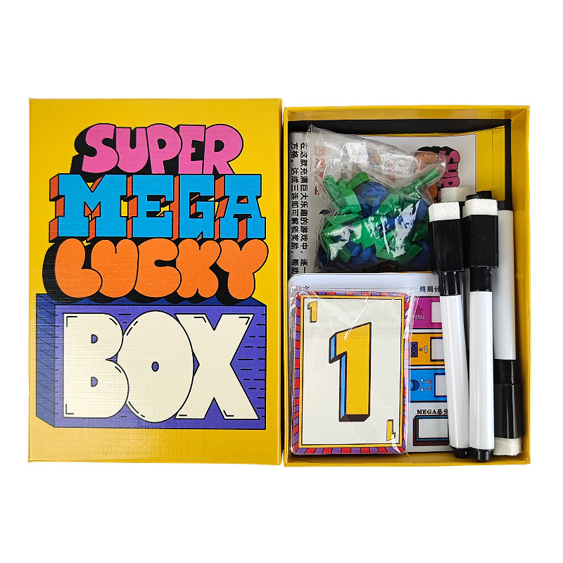 Super Mega Lucky Box Gra Plans – Board Game Strategi recenzja i cena