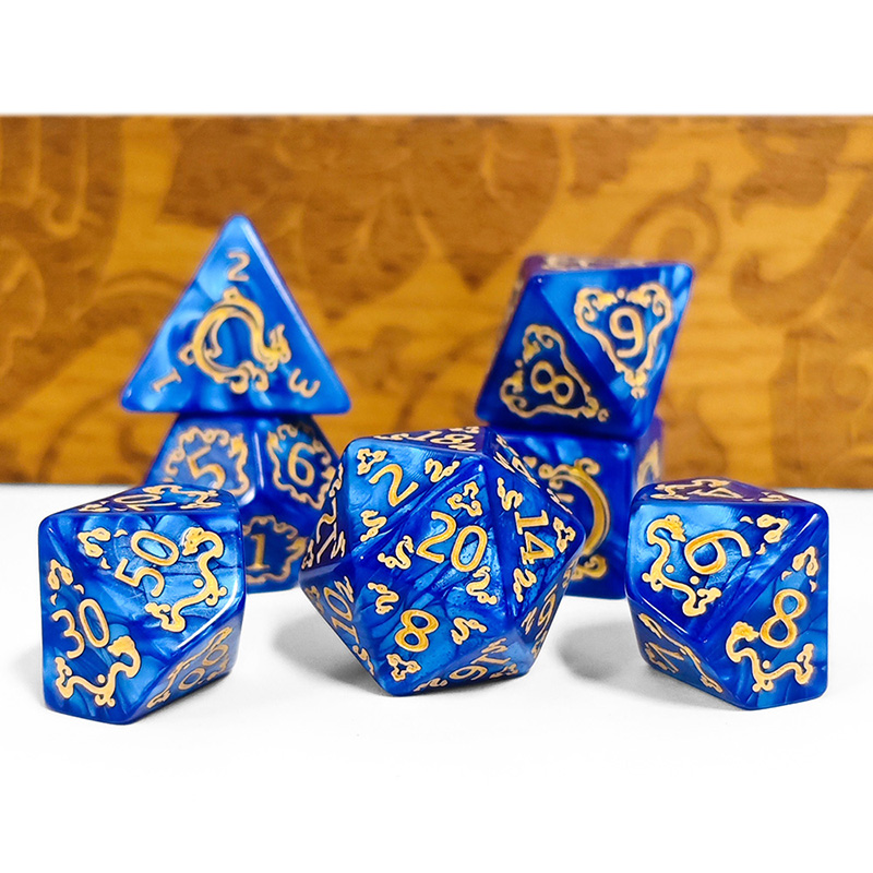 7-częściowy zestaw kości DND z – Board Game Dungeons And Dragons recenzja i cena