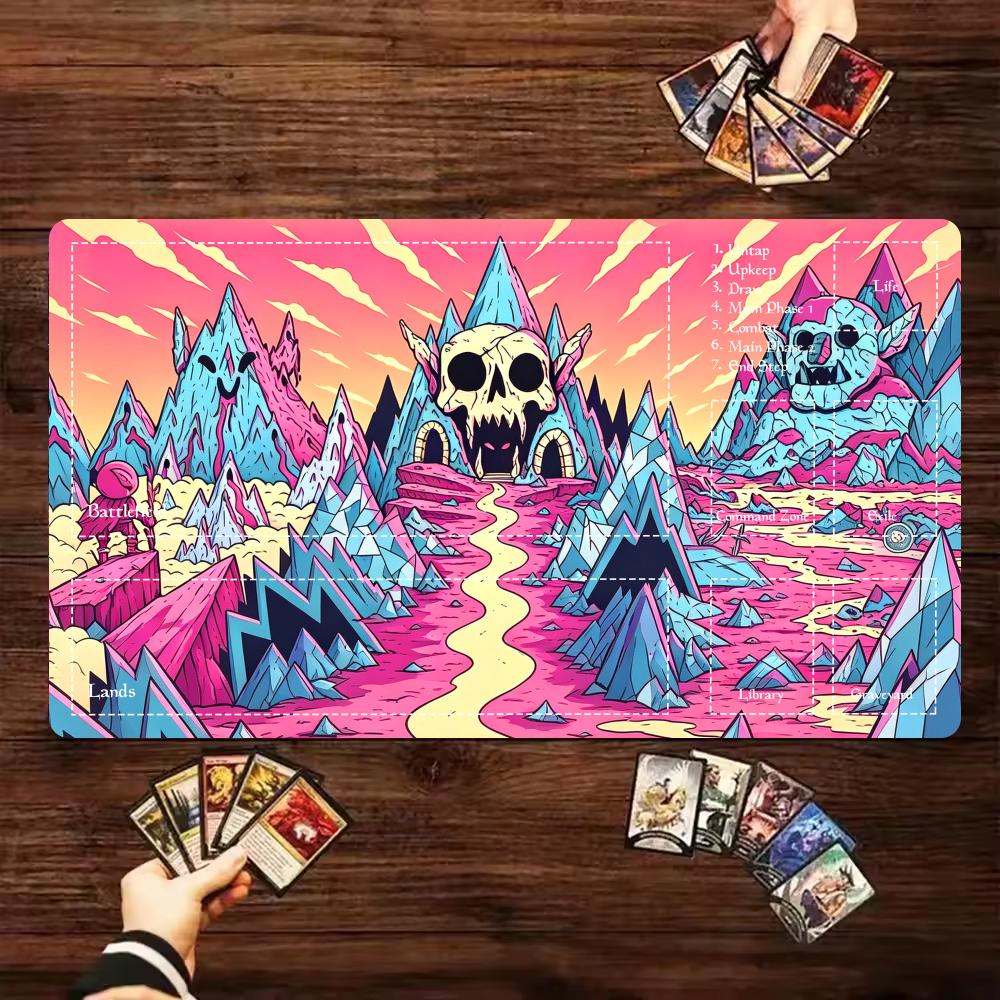 Cartoon Pink Skull Mountain TC – Play Mat Neoprene recenzja i cena