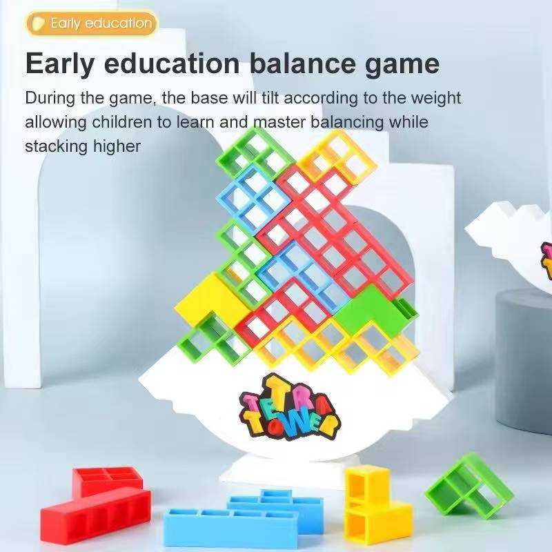 Tetris Tower Balancing Stackin – Board Game Saboteur recenzja i cena