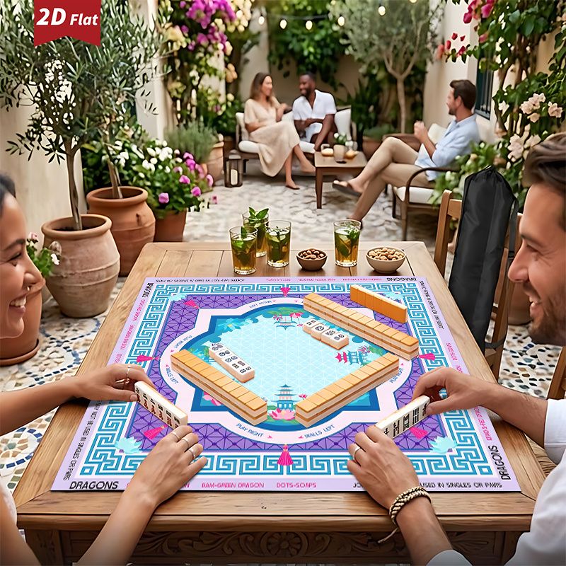 Mata do gry w amerykański mahj – Board Game Hotel recenzja i cena