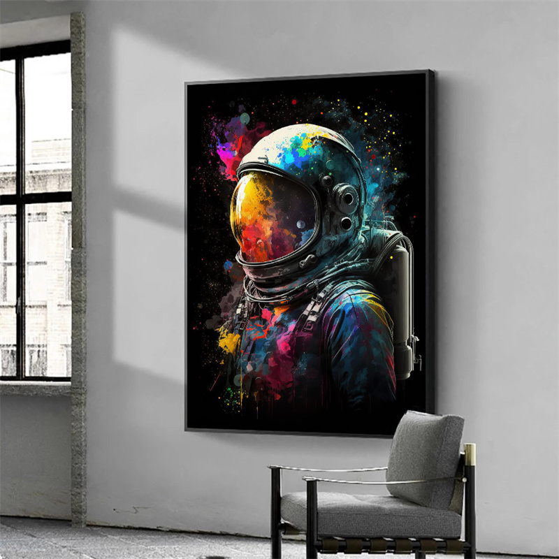 Nowoczesne plakaty astronautów – Board Game Hotel recenzja i cena