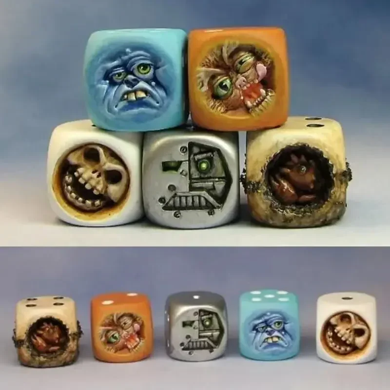 Zestaw kostek z żywicy Monster – Board Game Dungeons And Dragons recenzja i cena